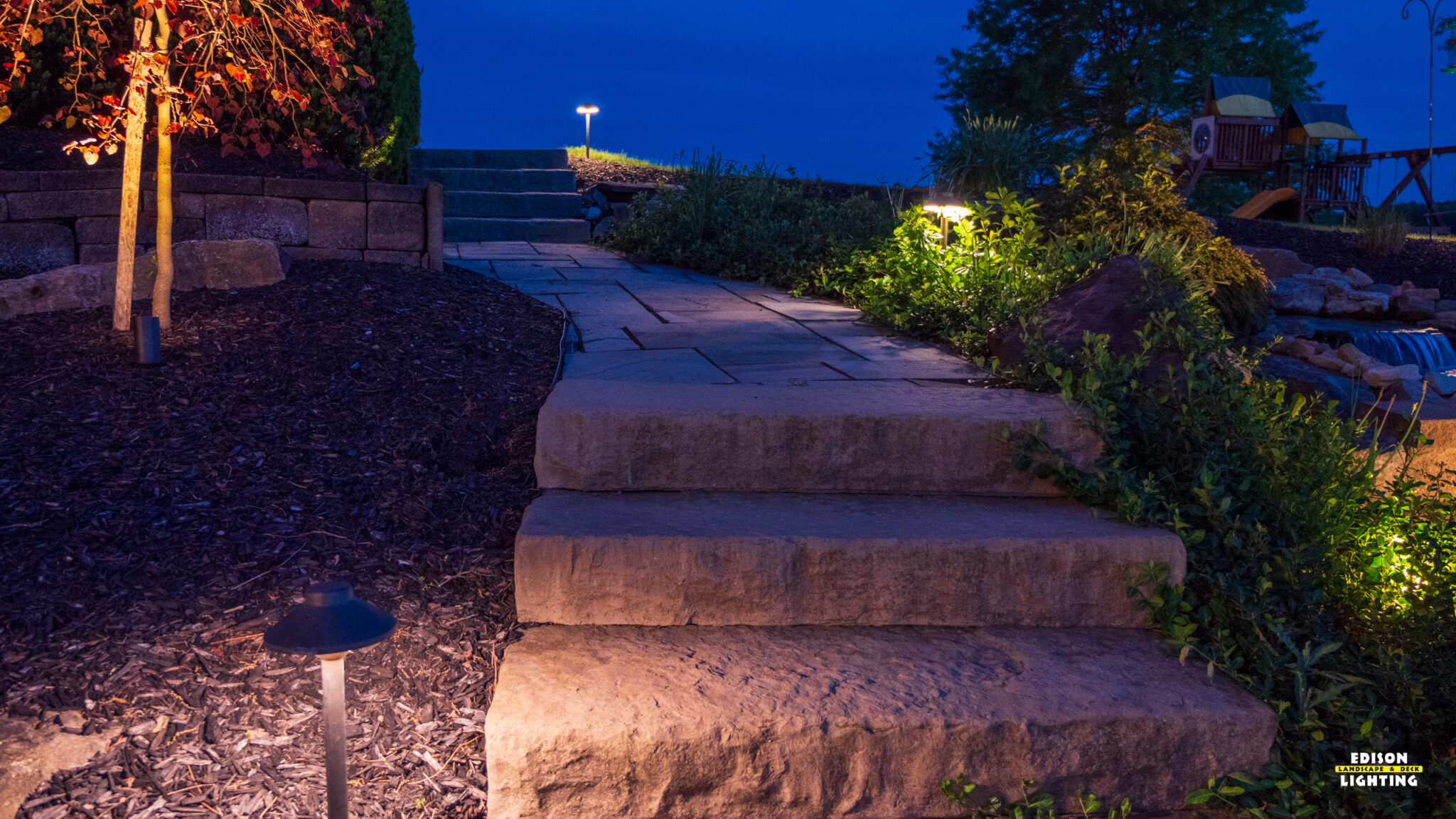 Edison Landscape & Deck Lighting Installation