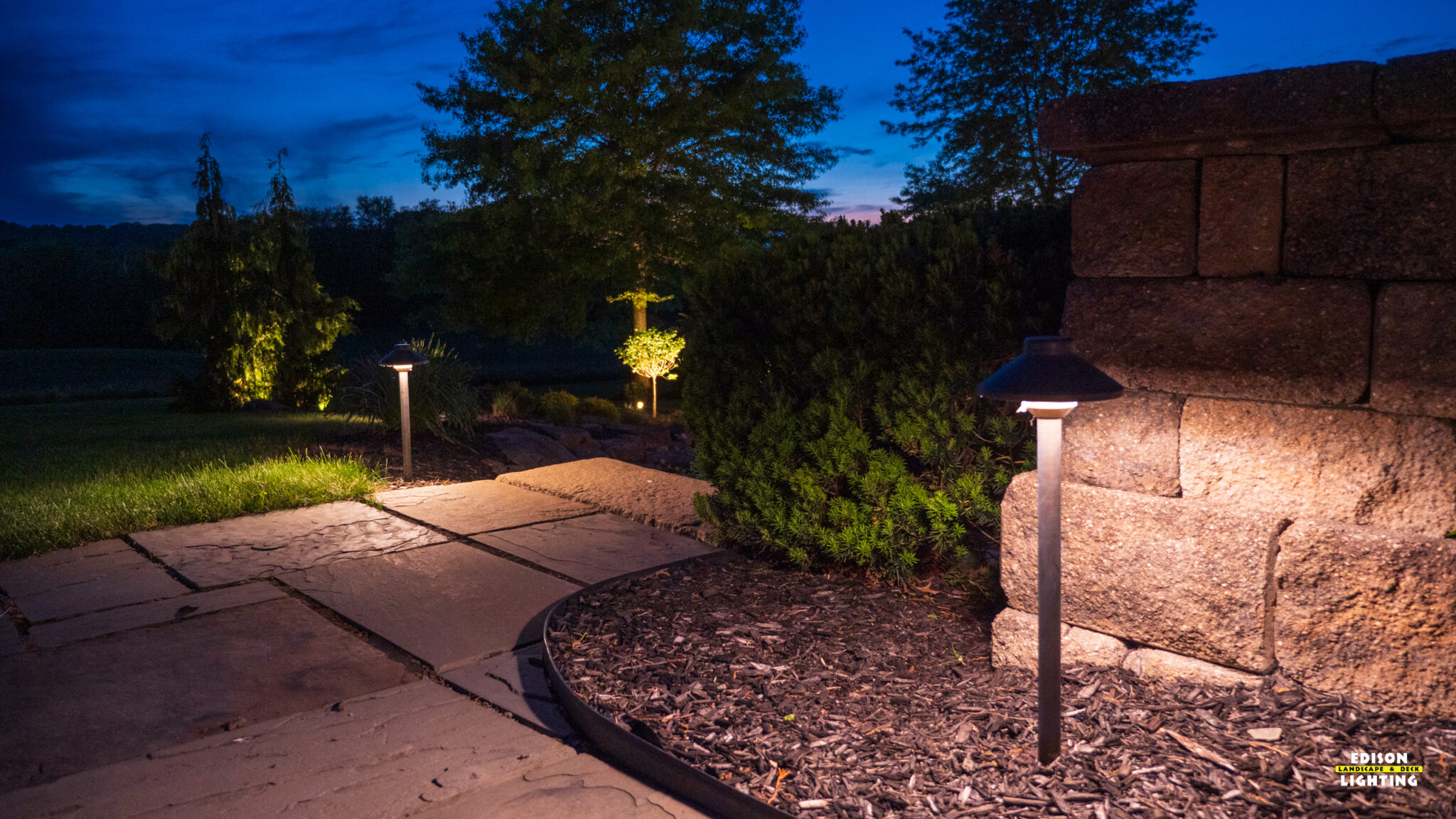 Edison Landscape & Deck Lighting Installation