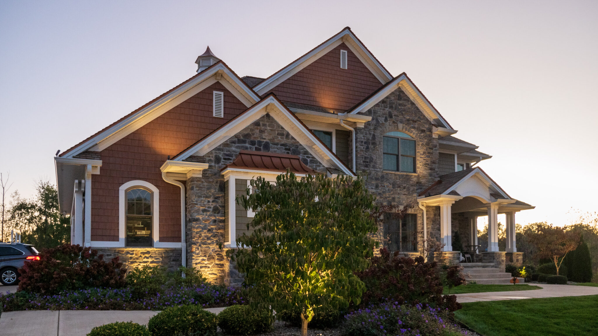 Stone and Brick Mansion