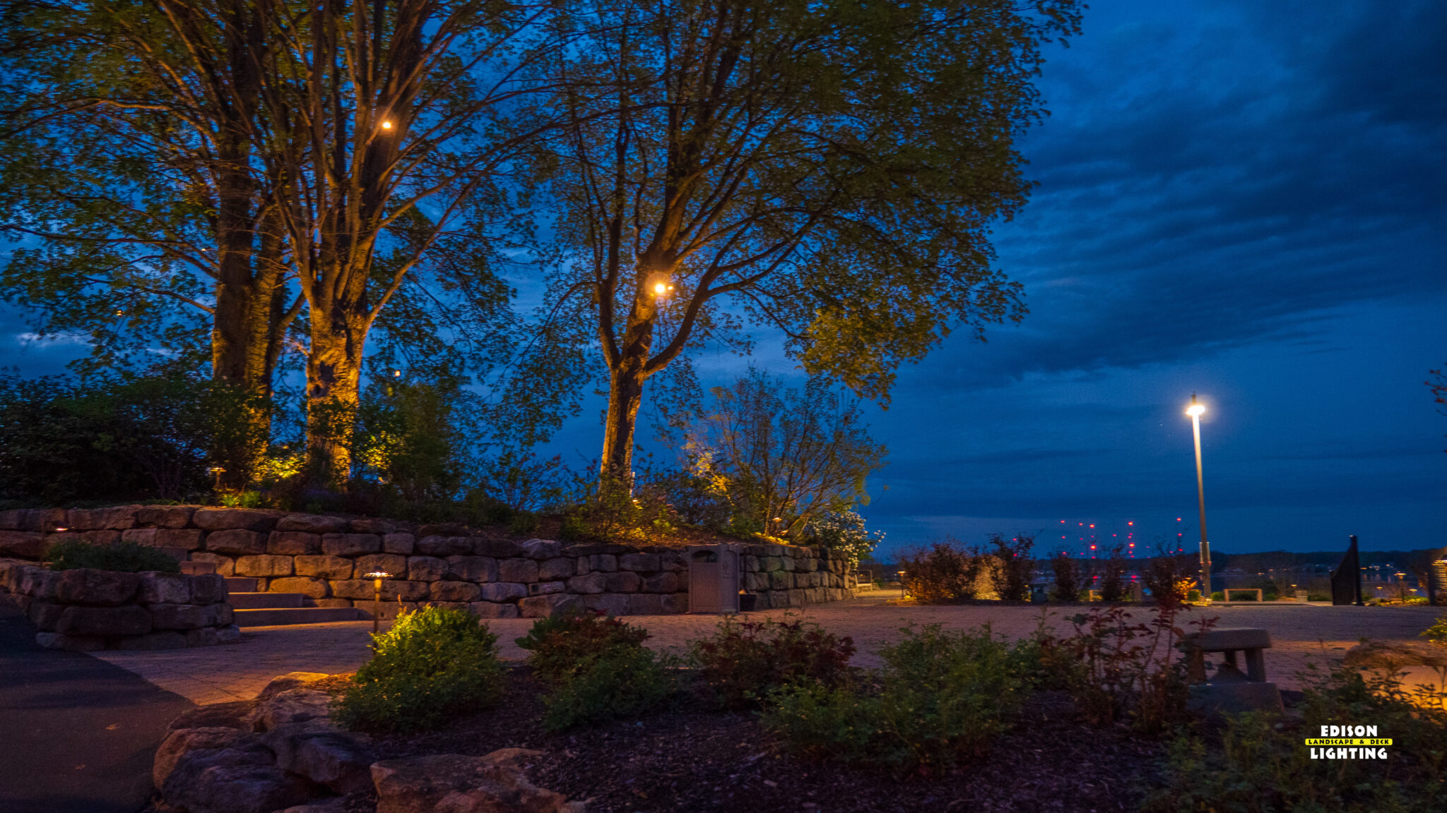 Commercial Outdoor Lighting at The Lake Club